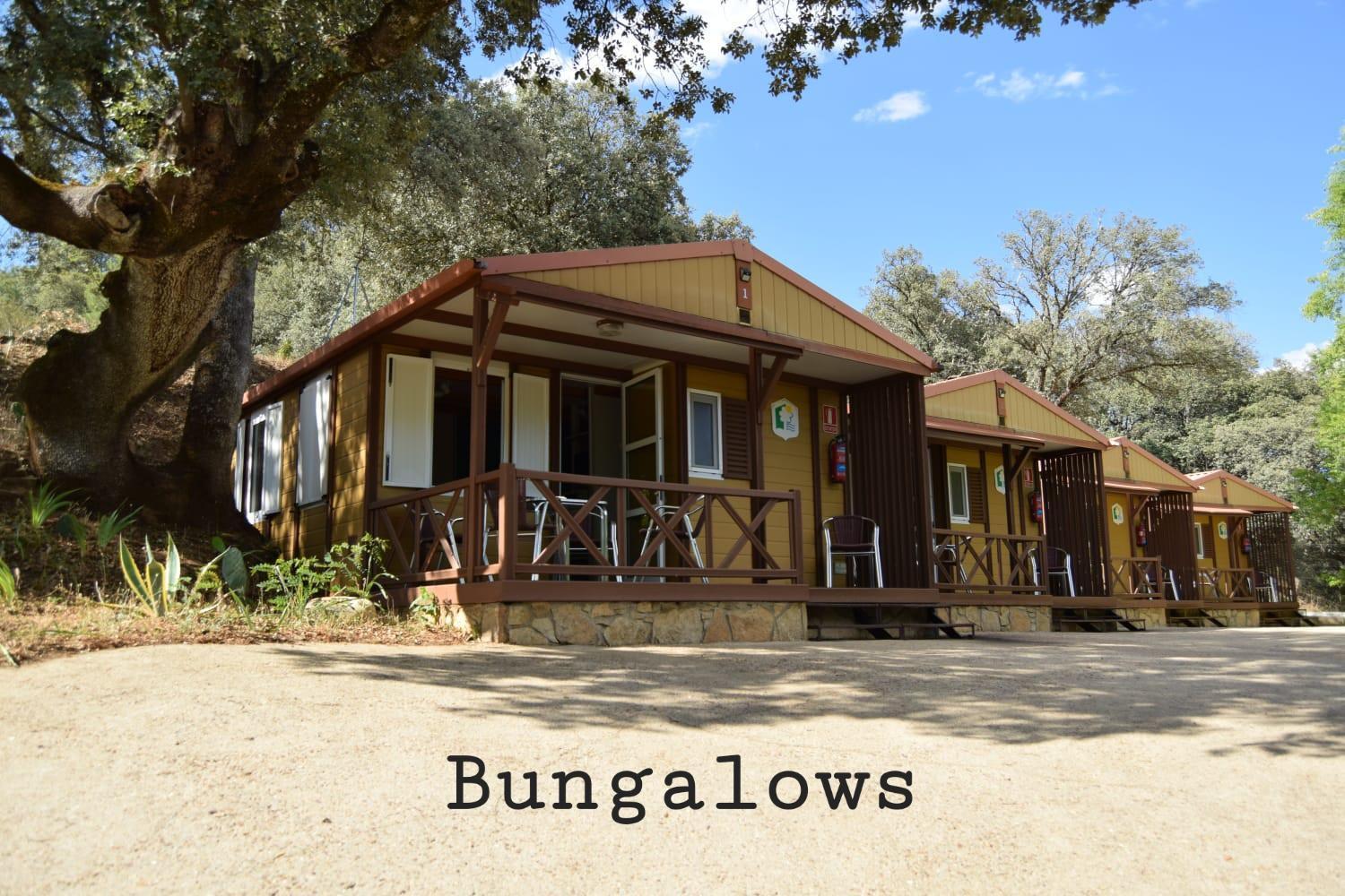 Bungalows, Camping Vega De Francia Sotoserrano Extérieur photo