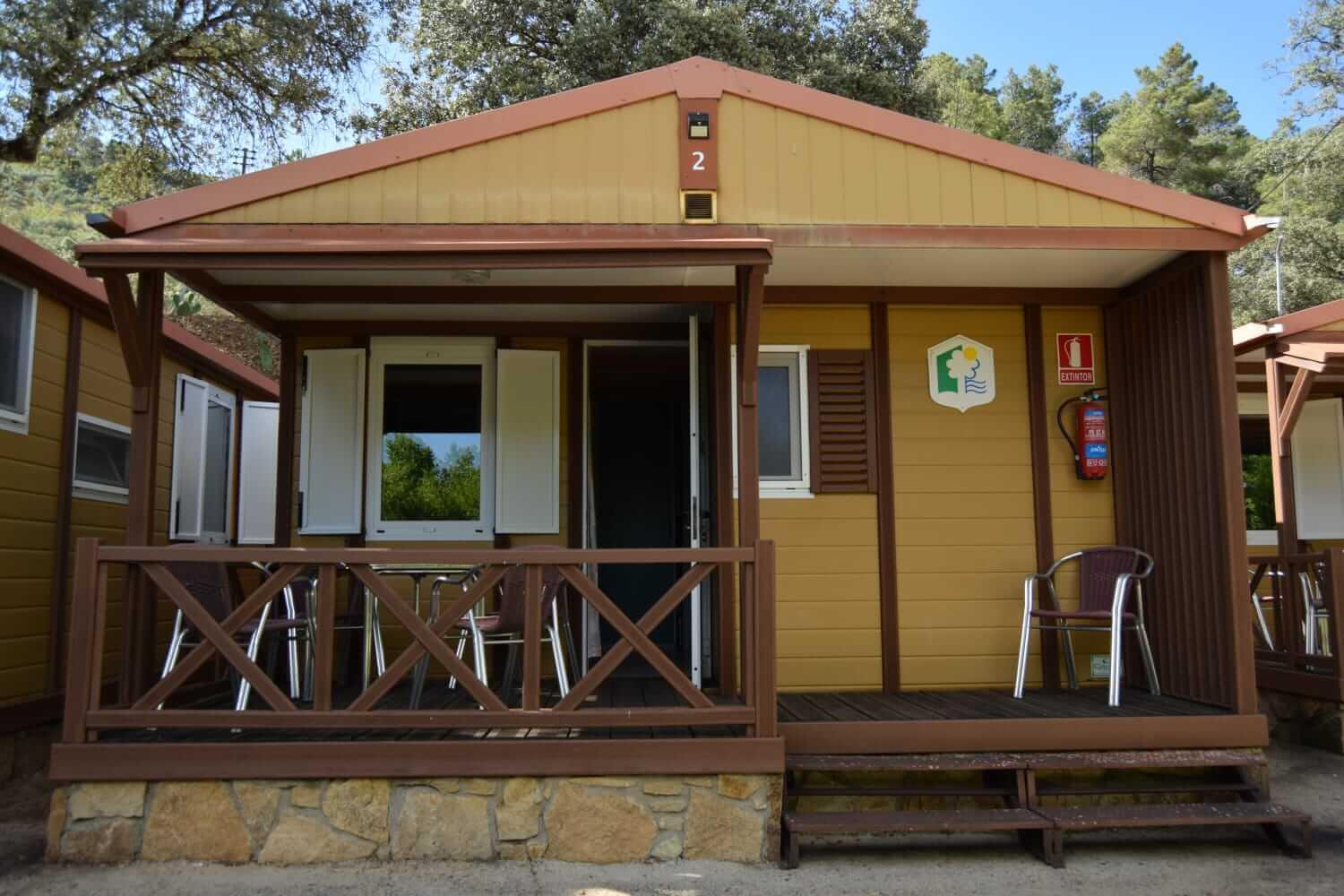 Bungalows, Camping Vega De Francia Sotoserrano Extérieur photo